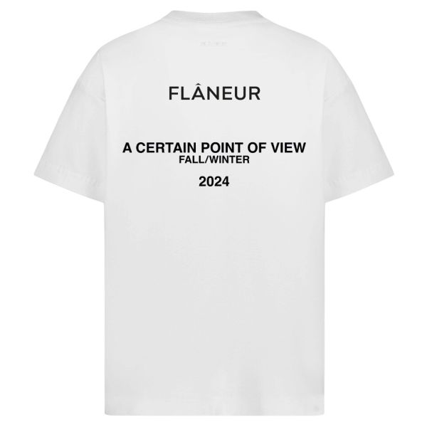 Flâneur Collection T-shirt Wit