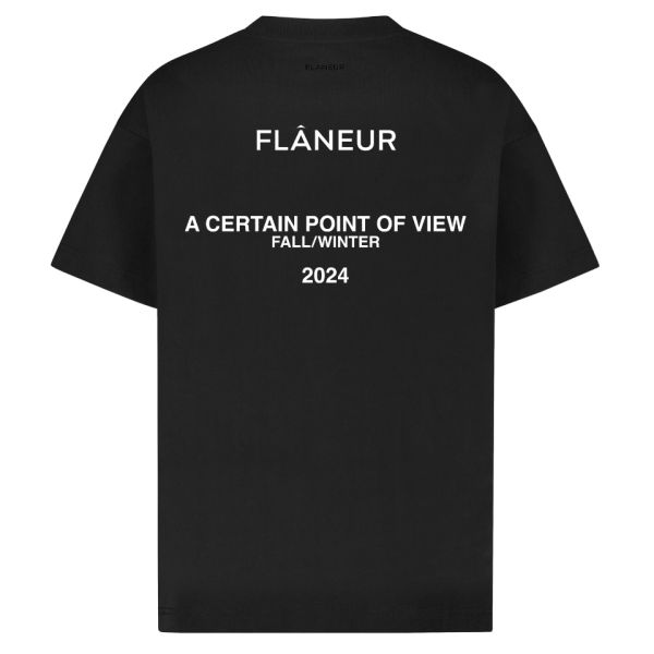 Flâneur Collection T-shirt Zwart