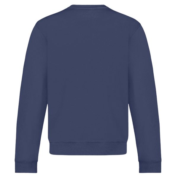 Flâneur Embossed Sweater Donker Blauw