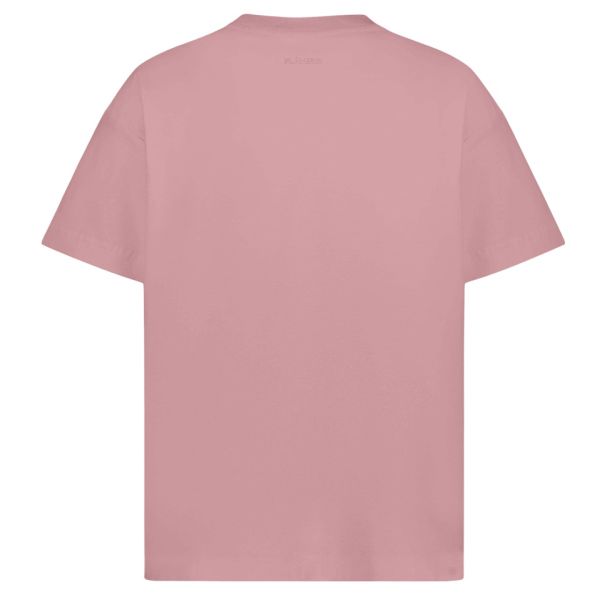 Flâneur Embossed T-shirt Roze
