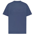 Flâneur Embossed T-shirt Donker Blauw