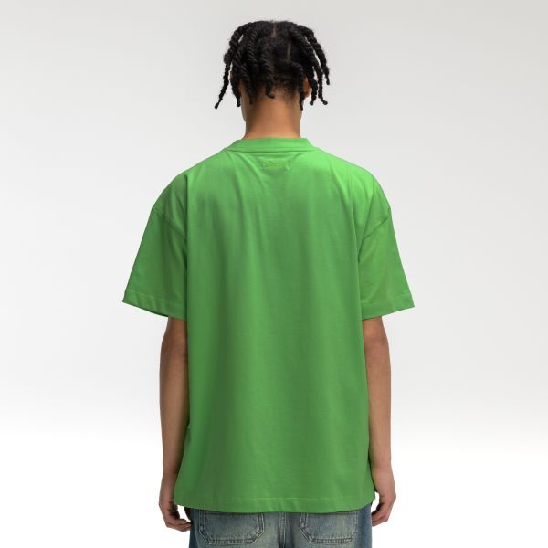 Flâneur Embossed T-shirt Groen