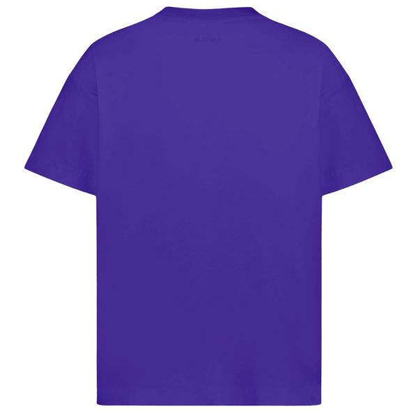 Flâneur Embossed T-shirt Paars