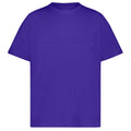 Flâneur Embossed T-shirt Paars