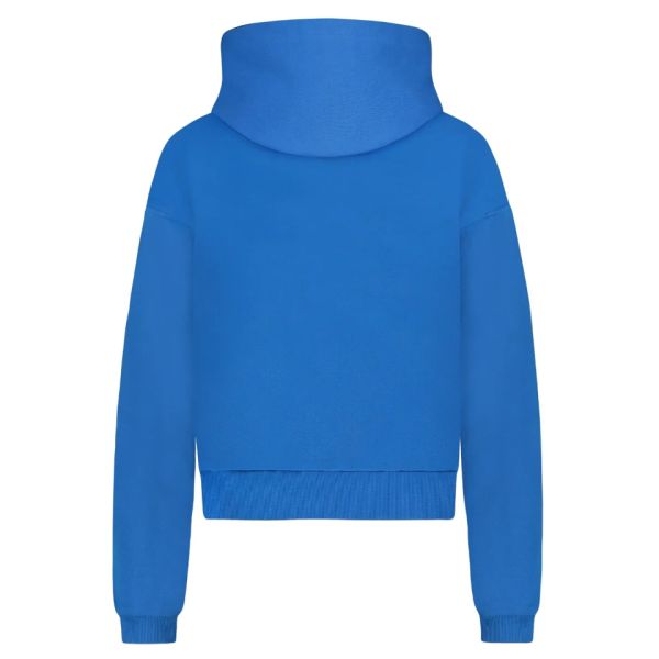 Flâneur Embossed Zip-Up Vest Blauw