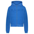 Flâneur Embossed Zip-Up Vest Blauw