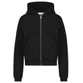 Flâneur Embossed Zip-Up Vest Zwart