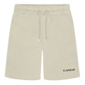 Flâneur Essential Logo Korte Broek Beige
