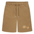 Flâneur Floral Watercolor Korte Broek Bruin