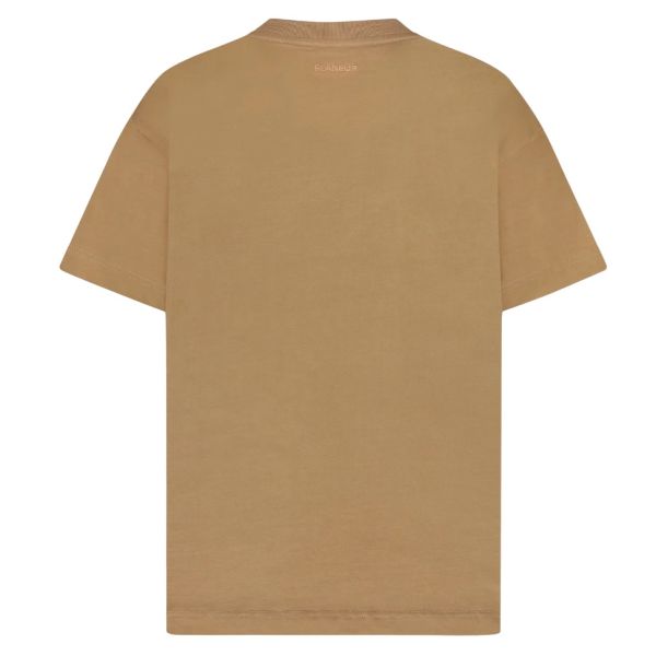 Flâneur Floral Watercolor T-shirt Bruin