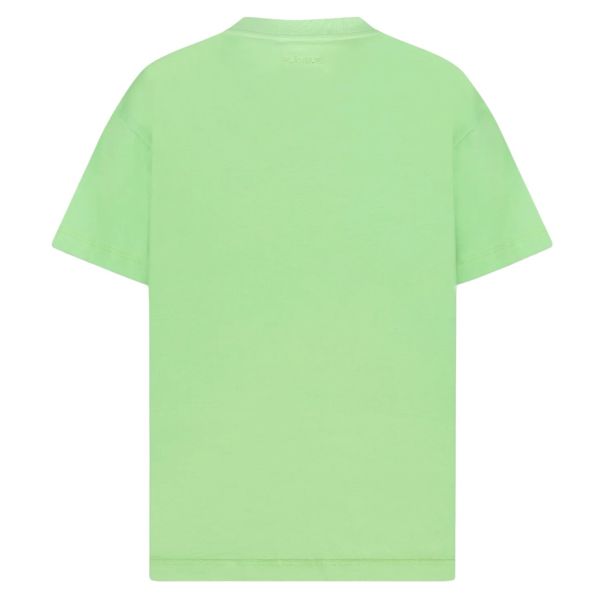 Flâneur Floral Watercolor T-shirt Groen