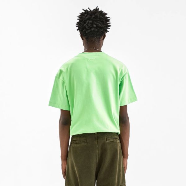 Flâneur Floral Watercolor T-shirt Groen
