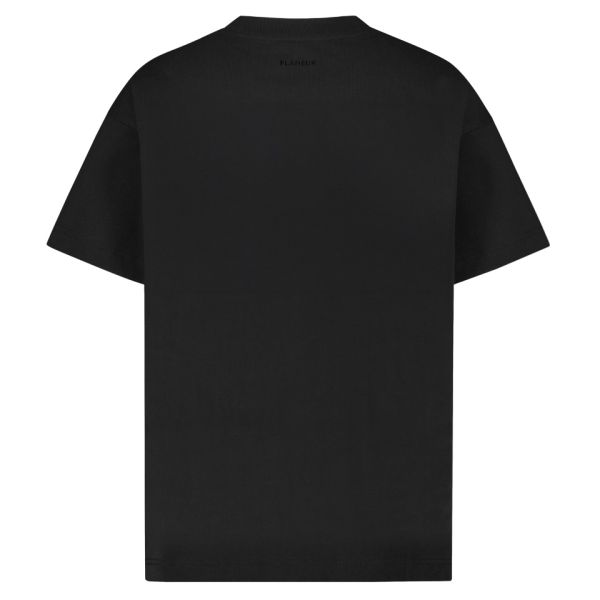 Flâneur Flower Stalk T-shirt Zwart