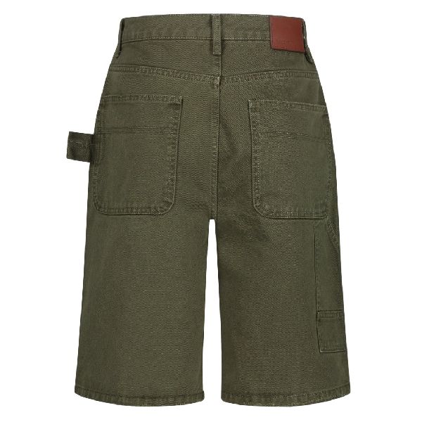 flaneur homme carpenter korte broek donker groen