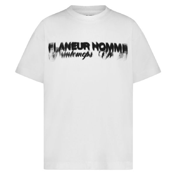 flaneur homme distorted ete t-shirt wit