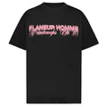 flaneur homme distorted ete t-shirt zwart