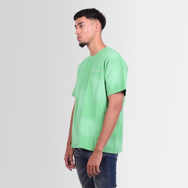 flaneur homme dotted t-shirt groen