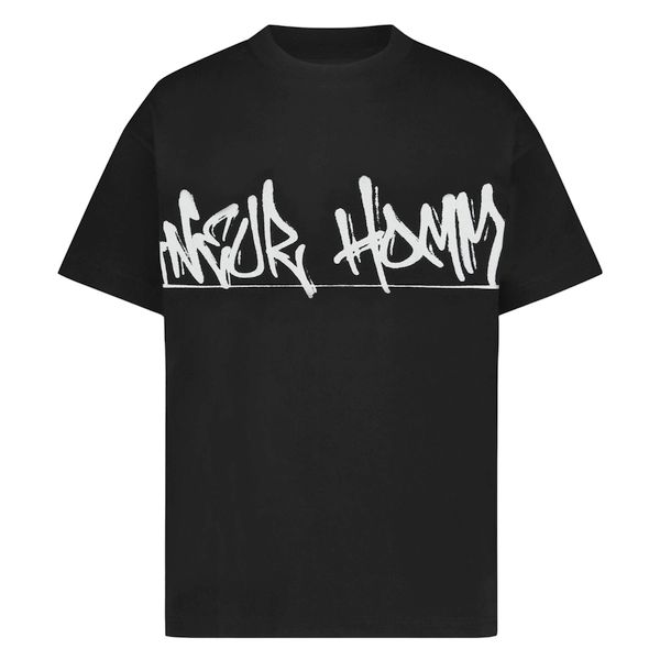 flaneur homme graffiti t-shirt zwart