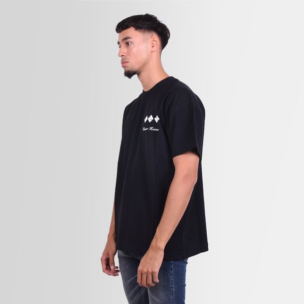 flaneur homme interbellum t-shirt zwart