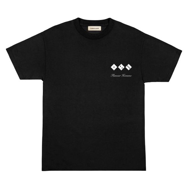 flaneur homme interbellum t-shirt zwart