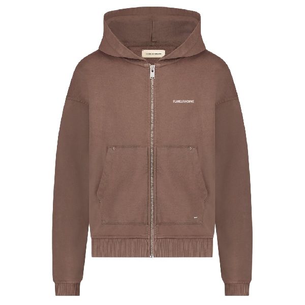 flaneur homme rivettes vest bruin