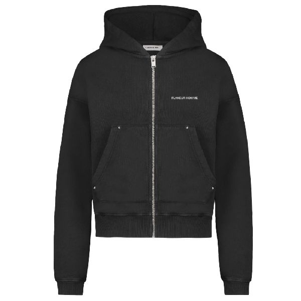flaneur homme rivettes vest zwart
