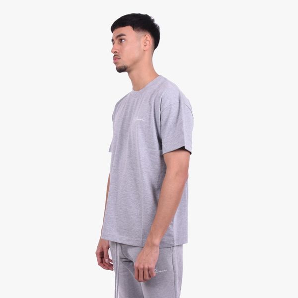 flaneur homme signature t-shirt grijs
