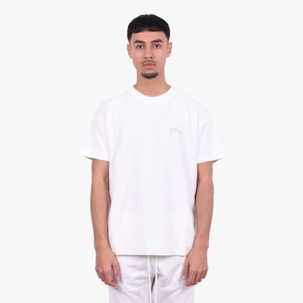 flaneur homme signature t-shirt off white