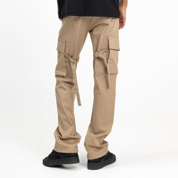 flaneur homme strap cargo broek beige