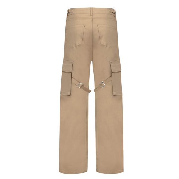 flaneur homme strap cargo broek beige
