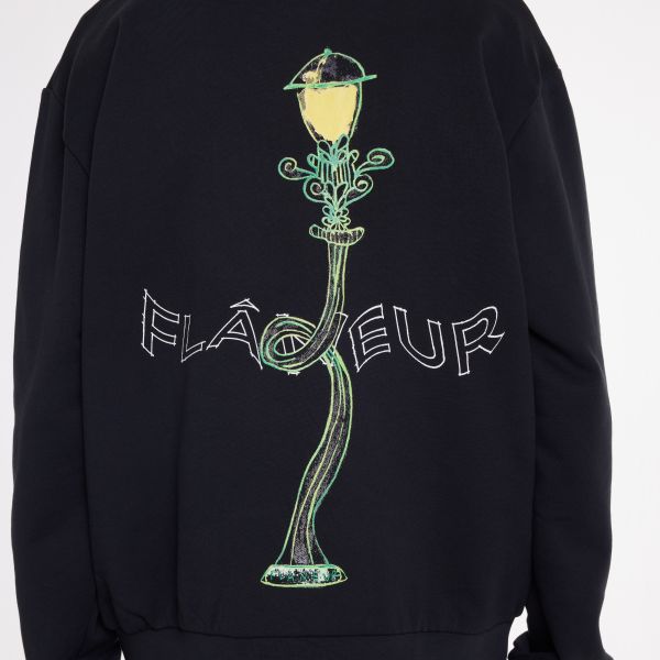 Flâneur Lantern Sweater Zwart