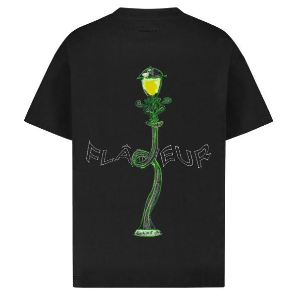 Flâneur Lantern T-shirt Zwart