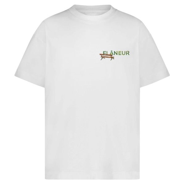Flâneur Lanterns Of Love T-shirt Wit