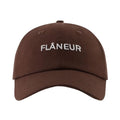 Flâneur Logo Cap Bruin