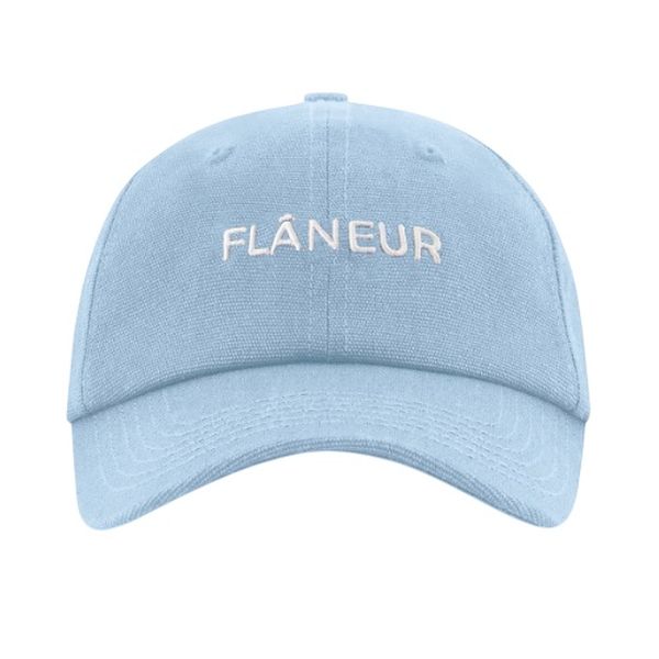Flâneur Logo Cap Licht Blauw
