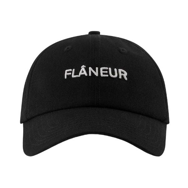 Flâneur Logo Cap Zwart