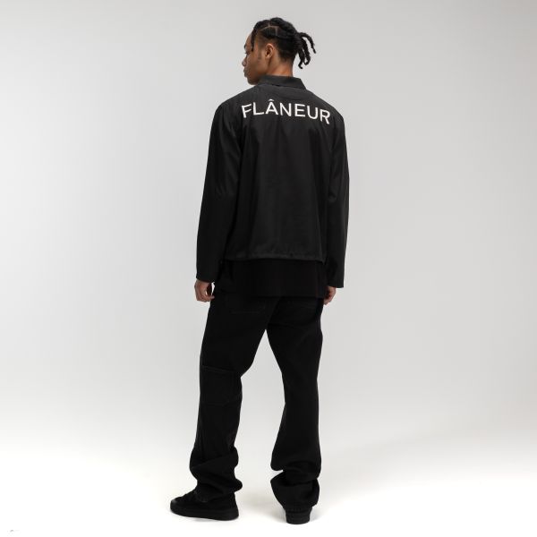 Flâneur Nylon Blouson Zwart