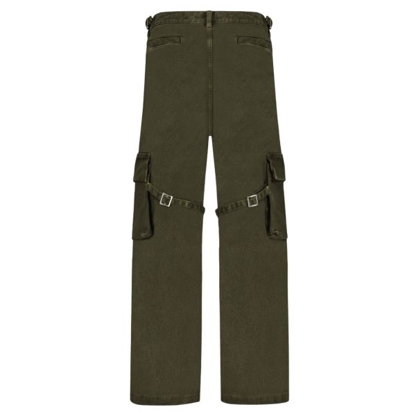 Flâneur Phone Pocket Cargo Broek Donker Groen