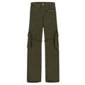 Flâneur Phone Pocket Cargo Broek Donker Groen
