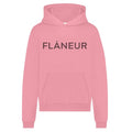 Flâneur Printed Logo Hoodie Roze