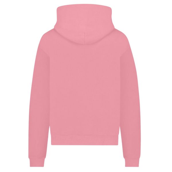 Flâneur Printed Logo Hoodie Roze