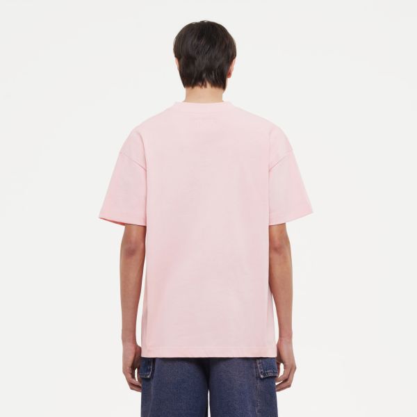 Flâneur Printed Logo T-shirt Roze