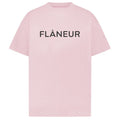 Flâneur Printed Logo T-shirt Roze