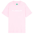 Flâneur Printed Logo T-shirt Roze