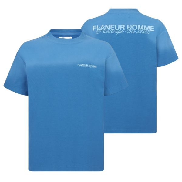 Flâneur Printemps T-shirt Blauw