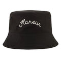 Flâneur Signature Buckethat Zwart