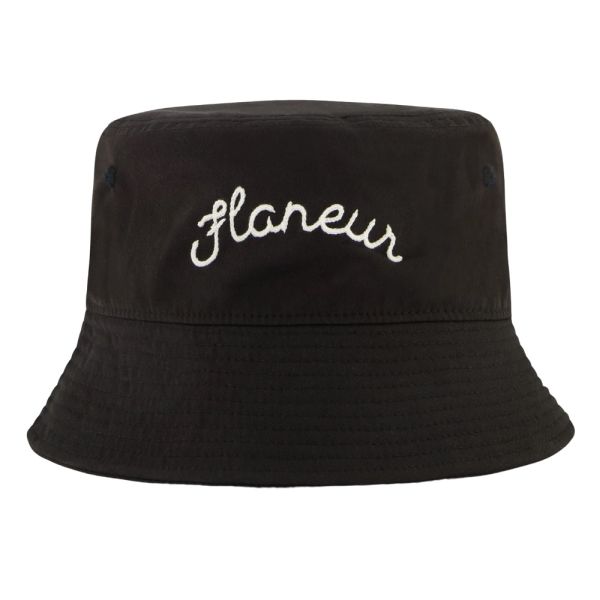 Flâneur Signature Buckethat Zwart