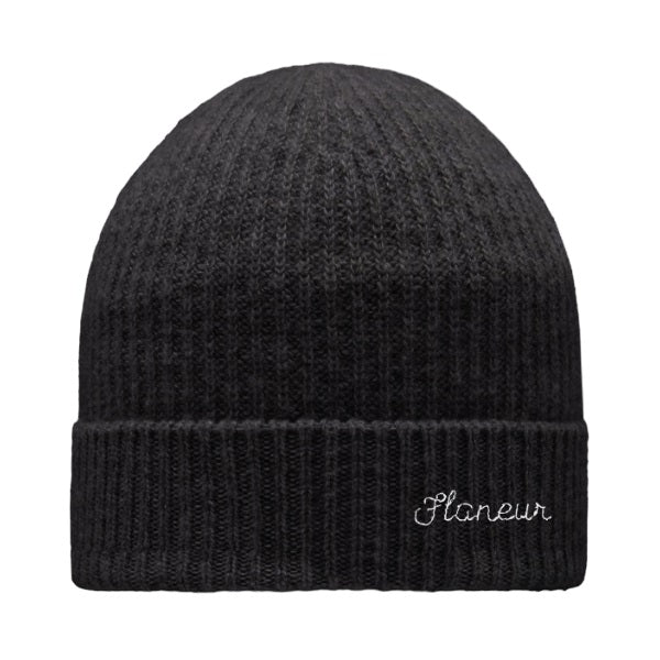 Flâneur Signature Muts Zwart