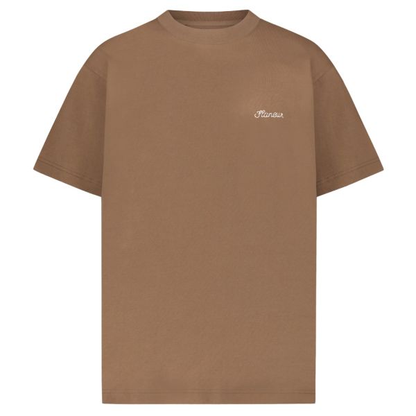 Flaneur Signature T-Shirt Bruin