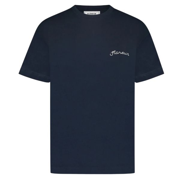 Flâneur Signature T-shirt Navy